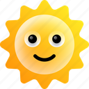 sun, emojis, sunny, weather
