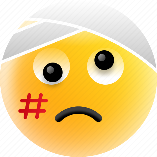 Injured, emojis, halloween, accident icon - Download on Iconfinder