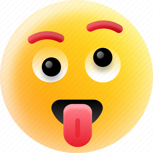 Crazy face, emoji, naughty, smiley, stuck out tongue icon - Download on ...