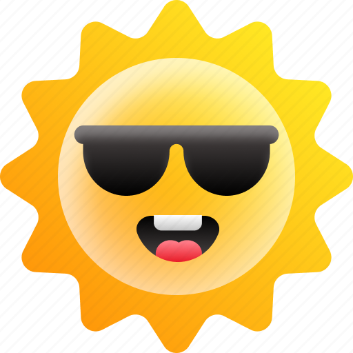 Sun, weather, sunny, emojis icon - Download on Iconfinder