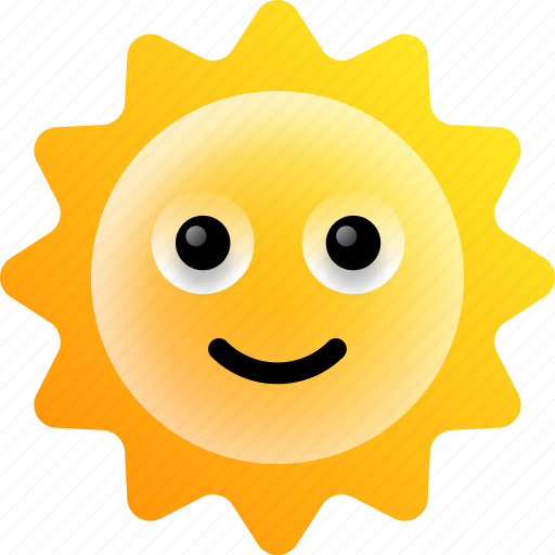 Sun, emojis, sunny, weather icon - Download on Iconfinder
