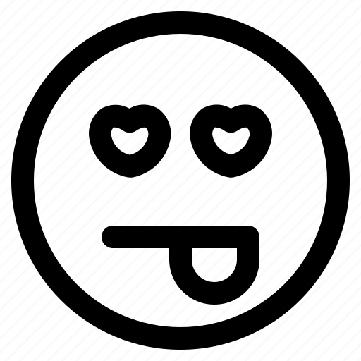 Emoji, emoticon, emoticons, in, love, react icon - Download on Iconfinder