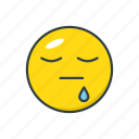 emoji, emoticon, sleep
