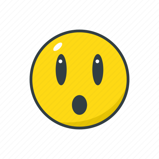 Emoji, emoticon, wonder icon - Download on Iconfinder