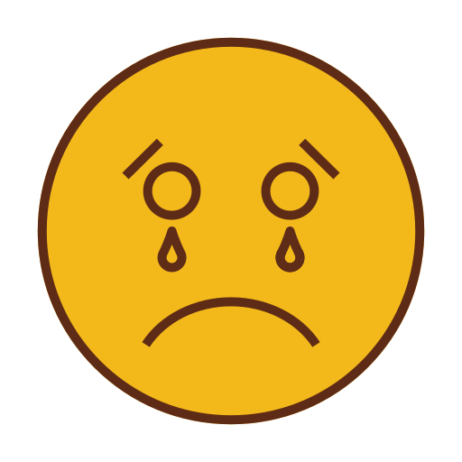 Cry, emoji, emoticon, face, sad icon - Free download