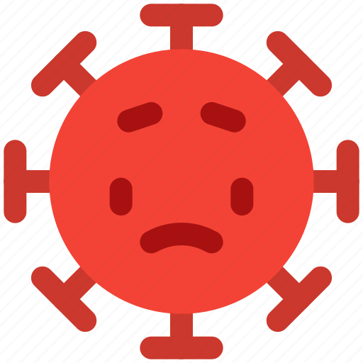 Disappointed, emoticon, covid, expression icon - Download on Iconfinder