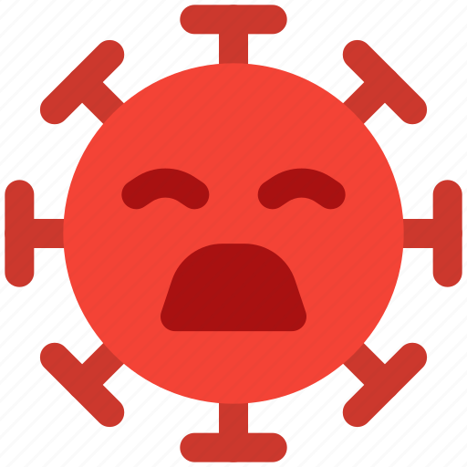 Grimacing, emoticon, covid, disgust icon - Download on Iconfinder