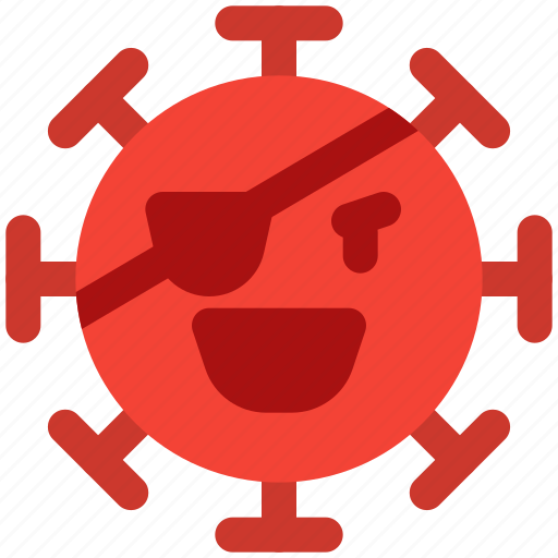 Pirate, emoticon, covid, expression, emoji icon - Download on Iconfinder