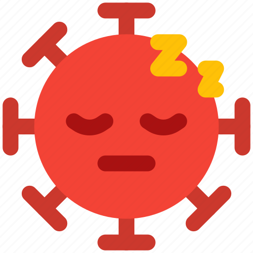 Sleeping, emoticon, covid, expression icon - Download on Iconfinder