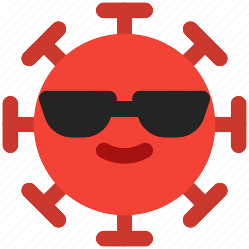 Sunglasses, emoticon, covid, emotion icon - Download on Iconfinder