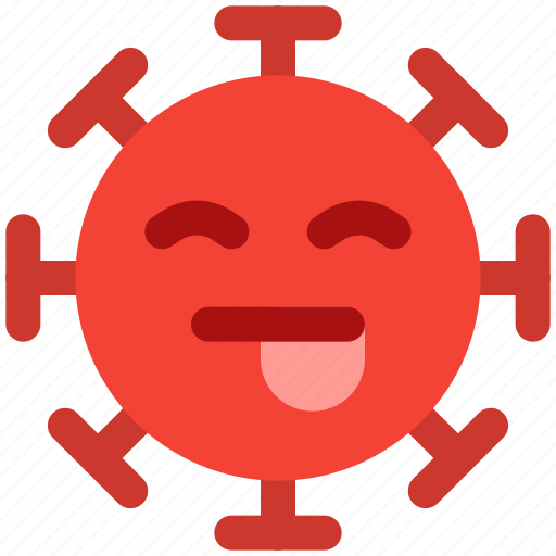 Tongue, smiling, emoticon, covid, expression icon - Download on Iconfinder