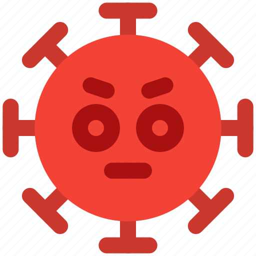 Upset, emoticon, covid, expression icon - Download on Iconfinder
