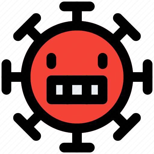 Grinning, emoticon, covid, teeth icon - Download on Iconfinder