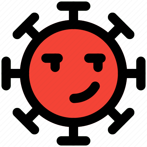 Smirk, emoticon, covid, expression icon - Download on Iconfinder