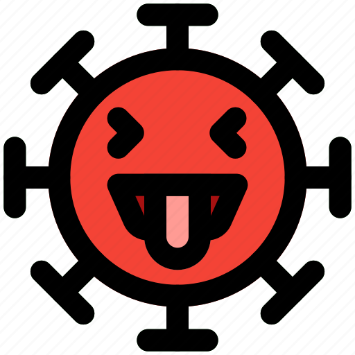 Stuck, out, tongue, emoticon, covid, expression icon - Download on Iconfinder