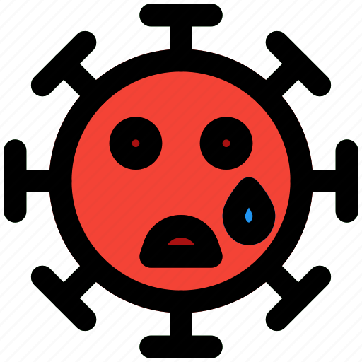 Tear, emoticon, covid, depressed icon - Download on Iconfinder
