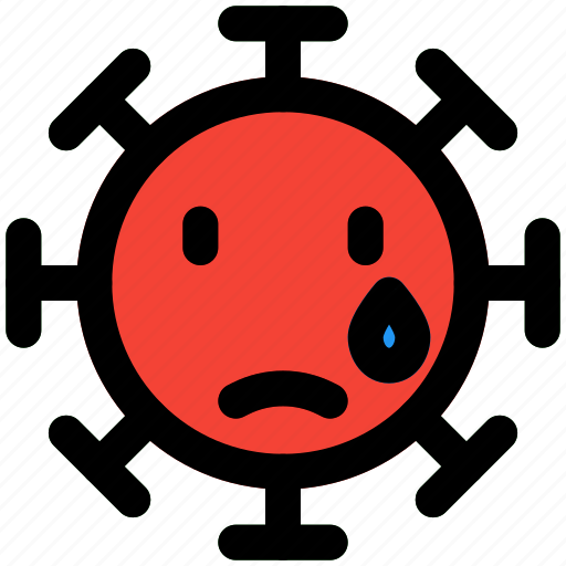 Tear, emoticon, covid, expression icon - Download on Iconfinder