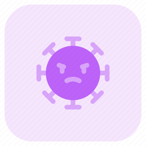 Angry, furious, emoticon, covid icon - Download on Iconfinder