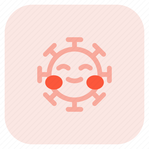 Blush, cheeks, face, emoticon, covid icon - Download on Iconfinder