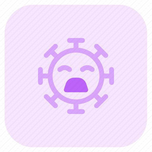 Grimacing, emoticon, expression, covid icon - Download on Iconfinder