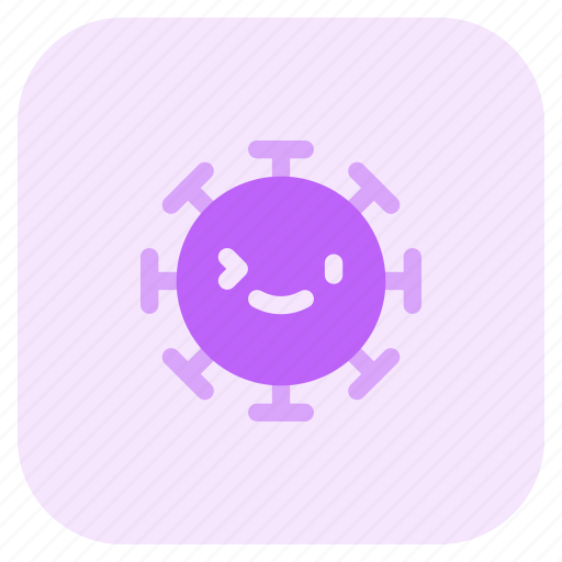 Right, eye, wink, emoticon, covid icon - Download on Iconfinder