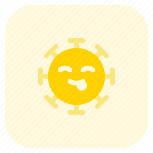 Yum, emoticon, expression, covid icon - Download on Iconfinder