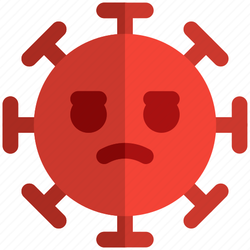 Annoyed, expression, smile, covid, emoticon icon - Download on Iconfinder