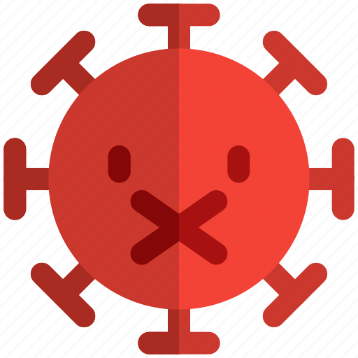 Closed, mouth, emoticon, cross, emotion, covid icon - Download on Iconfinder