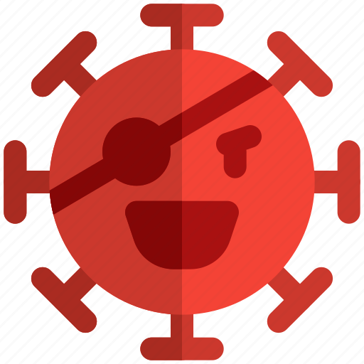 Pirate, emoticon, covid, expression icon - Download on Iconfinder