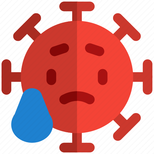 Sad, emoticon, expression, covid icon - Download on Iconfinder