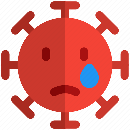 Tear, emoticon, emoji, expression, covid icon - Download on Iconfinder