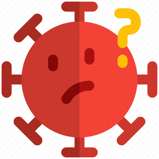 Thinking, question, mark, emoticon, expression, covid icon - Download on Iconfinder