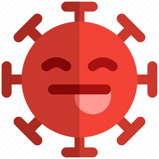 Tongue, covid, emoticon, expression icon - Download on Iconfinder