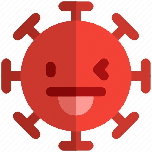 Tongue, out, left, eye, wink, emoticon, covid icon - Download on Iconfinder