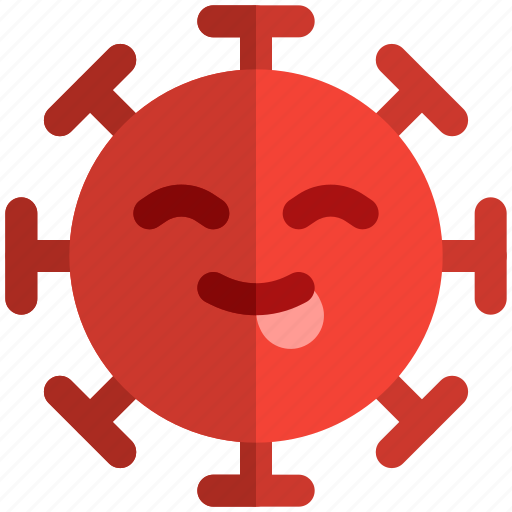 Yum, emoticon, covid, expression icon - Download on Iconfinder