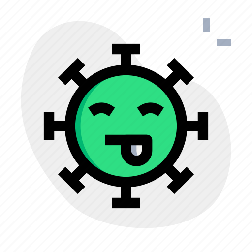 Tongue, smiling, emoticon, covid icon - Download on Iconfinder
