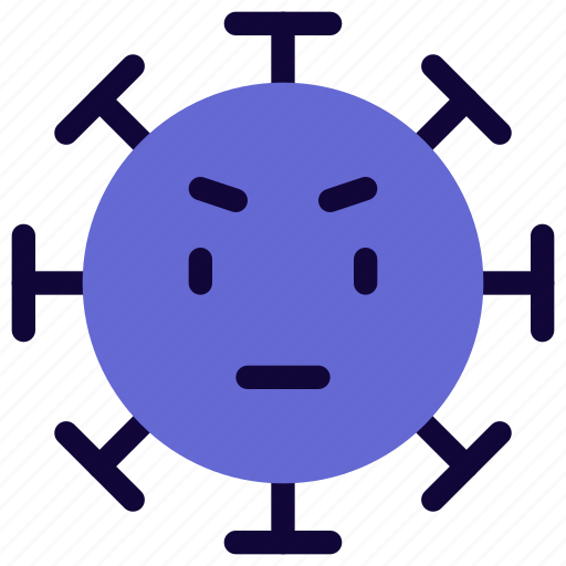 Upset, emoticon, expression, covid icon - Download on Iconfinder
