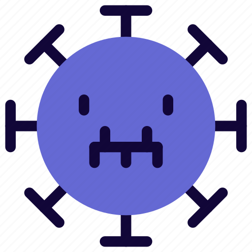 Zipper, mouth, emoticon, covid icon - Download on Iconfinder