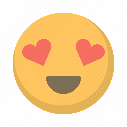 Emoji, emoticon, eyes, face, heart, love icon - Download on Iconfinder