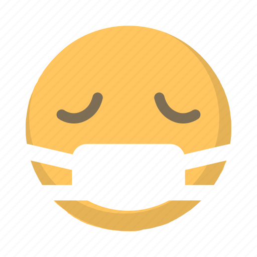 Emoji, face, flu, ill, mask, medical, sick icon - Download on Iconfinder
