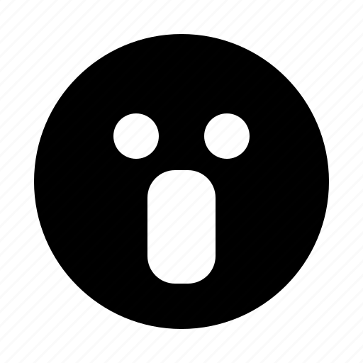 Emoji, emoticon, emotion, face, shock icon - Download on Iconfinder