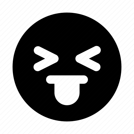 Emoji, emoticon, emotion, face, tease icon - Download on Iconfinder