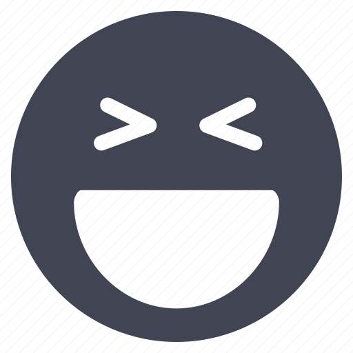 Laughing, emoji, emoticon, face, happy, smiley icon - Download on Iconfinder