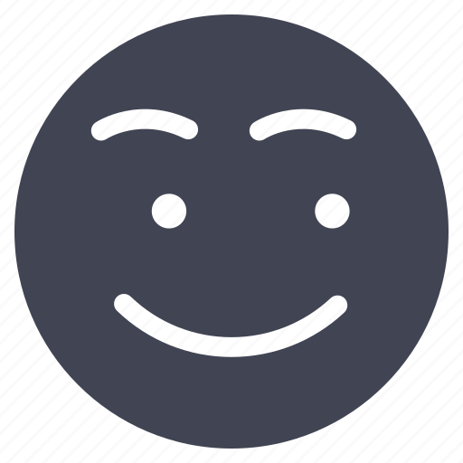 Looking, smile, emoji, emoticon, emotion, smiley icon - Download on Iconfinder