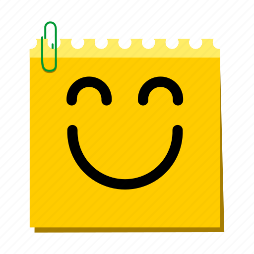 Emoticon, happy, label, smile, stickers icon - Download on Iconfinder