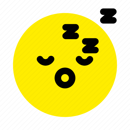 Color, emoticons, sleeping icon - Download on Iconfinder