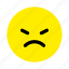 angry, color, emoticons 
