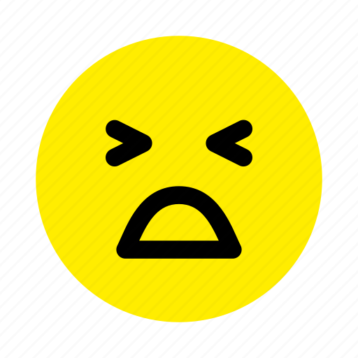 Color, crying, emoticons, not amused icon - Download on Iconfinder