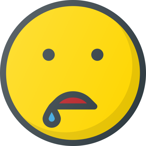 Drool, emoji, emote, emoticon, emoticons icon - Free download