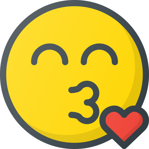 Emoji, emote, emoticon, emoticons, kiss icon - Free download